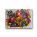 Fire Series Circling Back Abstract Mixed Media Painting Kim Depa Studio SW Michigan