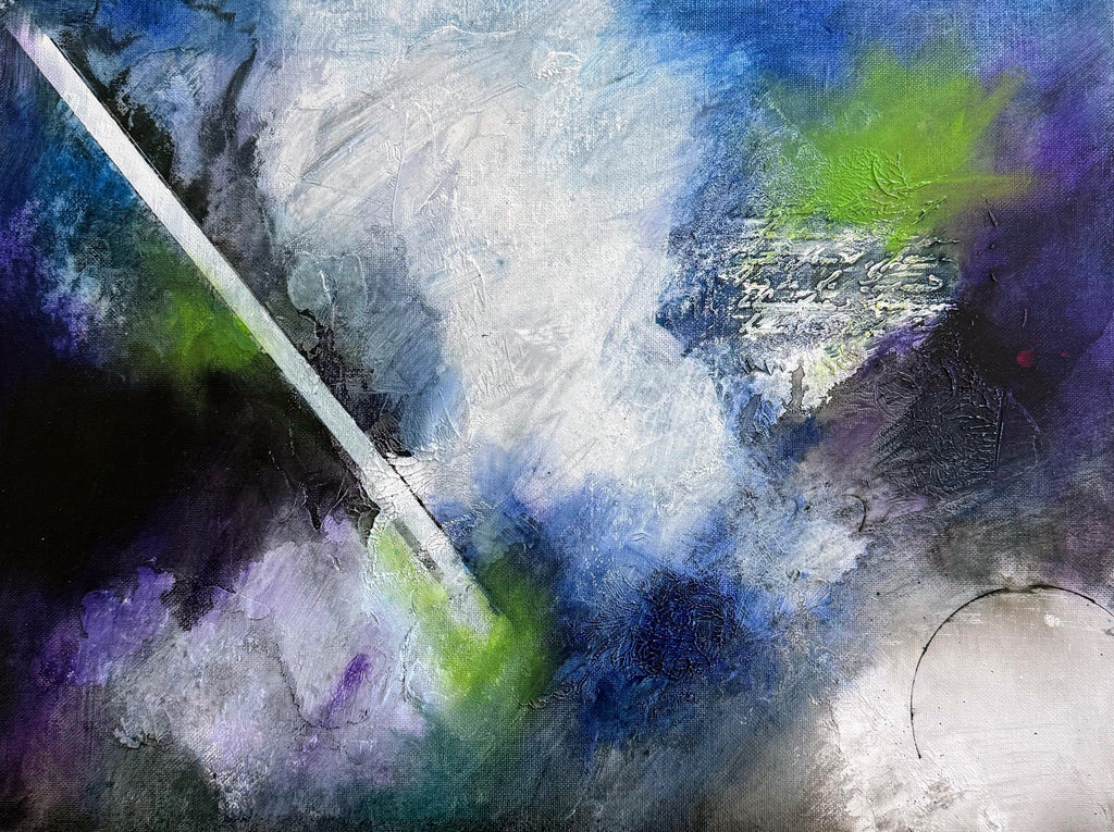 Within Series Still I Rise Abstract Mixed Media painting on canvas Kim Depa Studio Southwest Michigan 