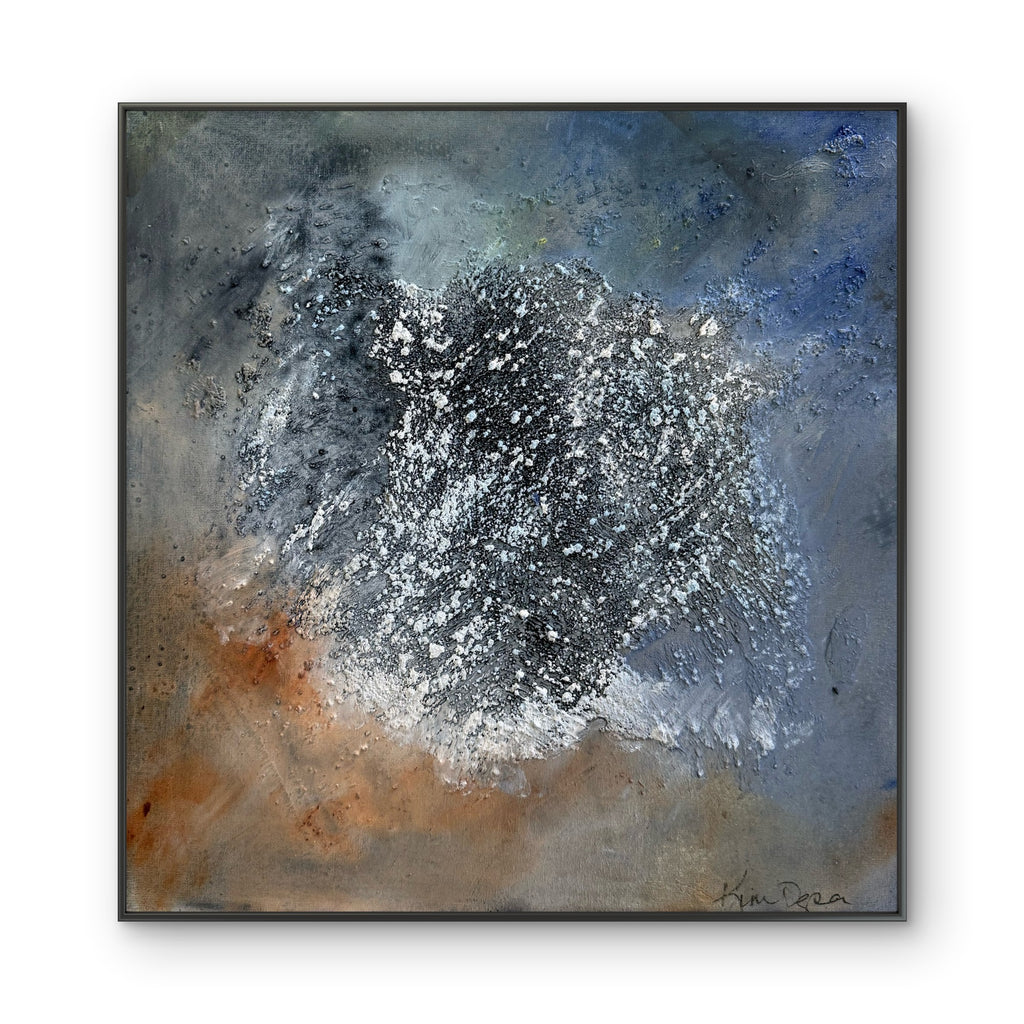 Within Series The Noise Inside the Quiet Abstract Mixed Media painting on canvas Kim Depa Studio Southwest Michigan 