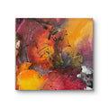 Fire Series Uncontrollable Abstract Mixed Media painting on canvas Kim Depa Studio Southwest Michigan